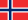 Norvégia zászló