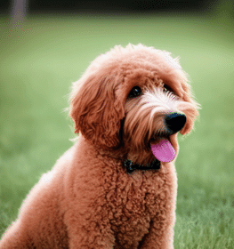 Goldendoodle dog profile picture